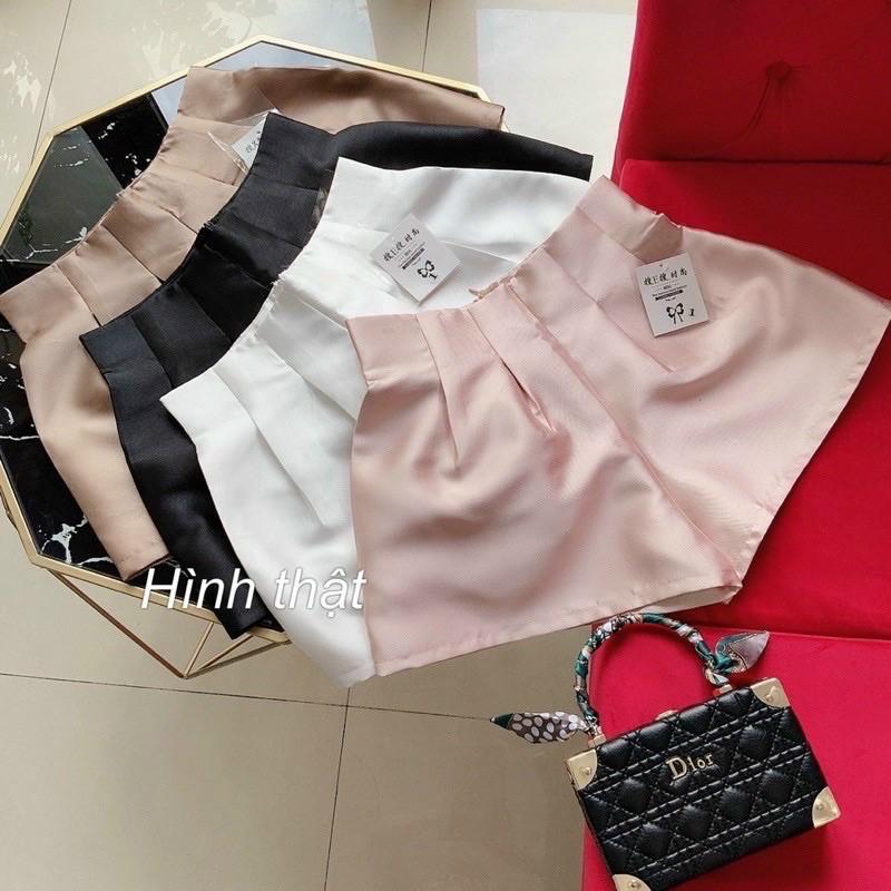 Quần xếp ly bóng , ống rộng xếp ly siêu xinh hàng đẹp chuẩn hàng shop