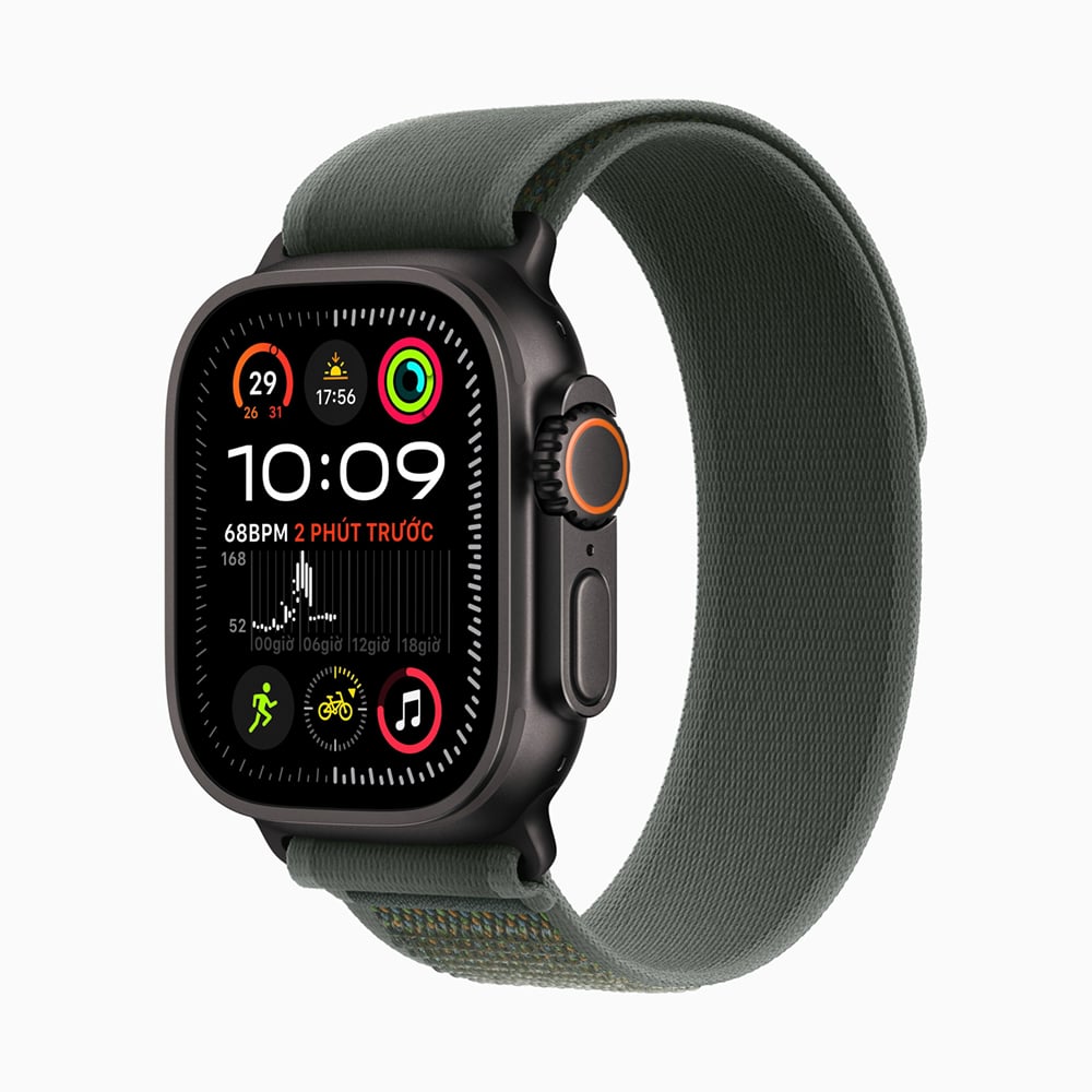 Dây Đeo Kai.N Trail Dành Cho Đồng Hồ Thông Minh Apple Watch Ultra 49mm Series 11 10 9 8 7 6 5 4 3 Size 38/40/41/42/44/45 mm- Hàng Chính Hãng