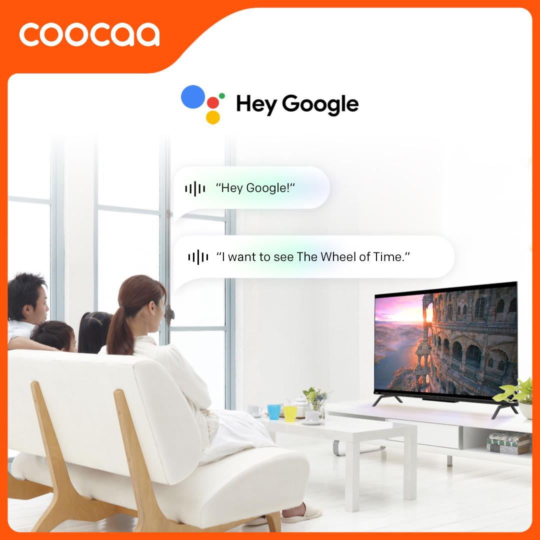 Google Tivi Coocaa 4K 55 Inch - Model 55Y73 - Hàng Chính Hãng