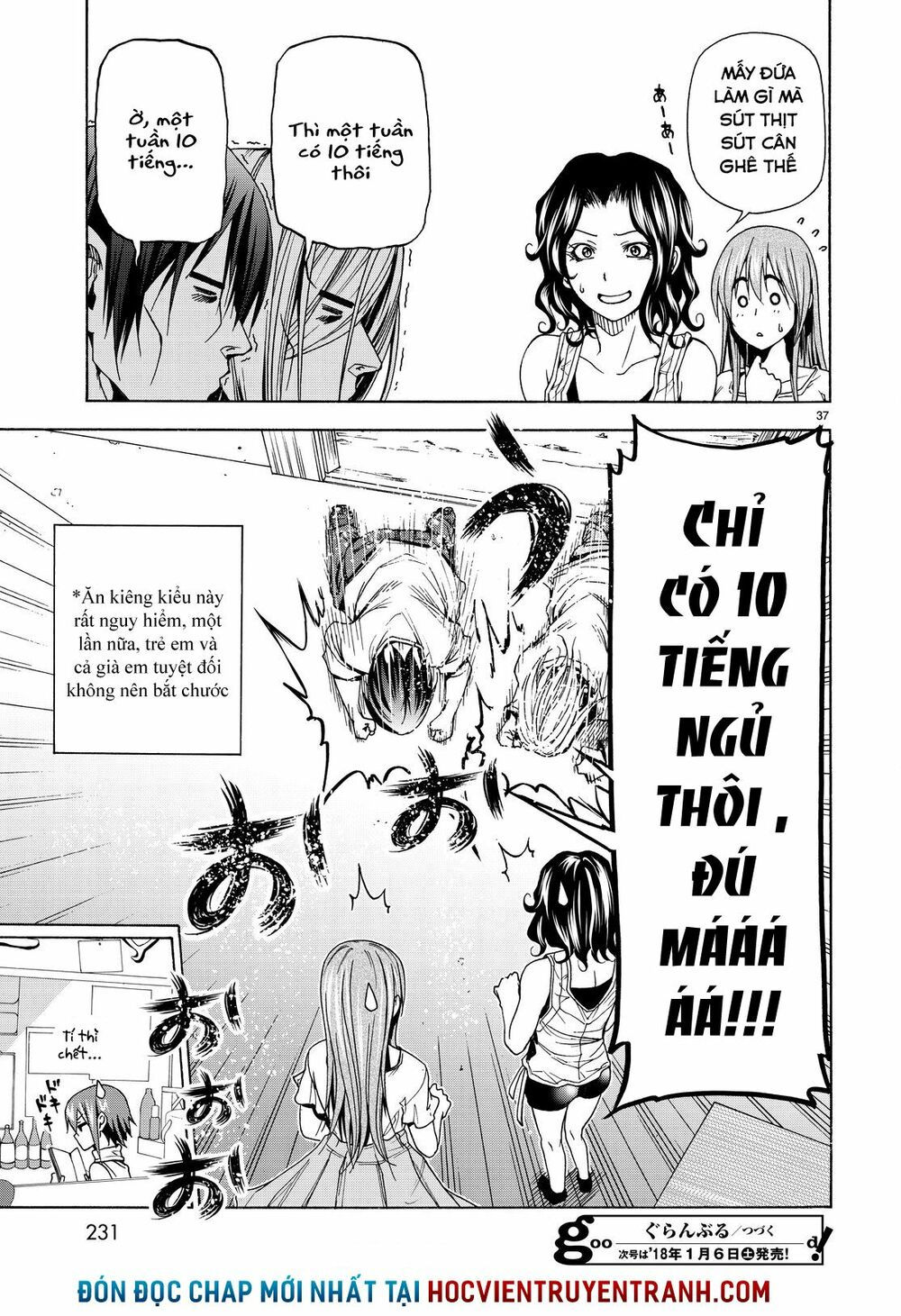 cô gái thích lặn - grand blue chapter 40 37