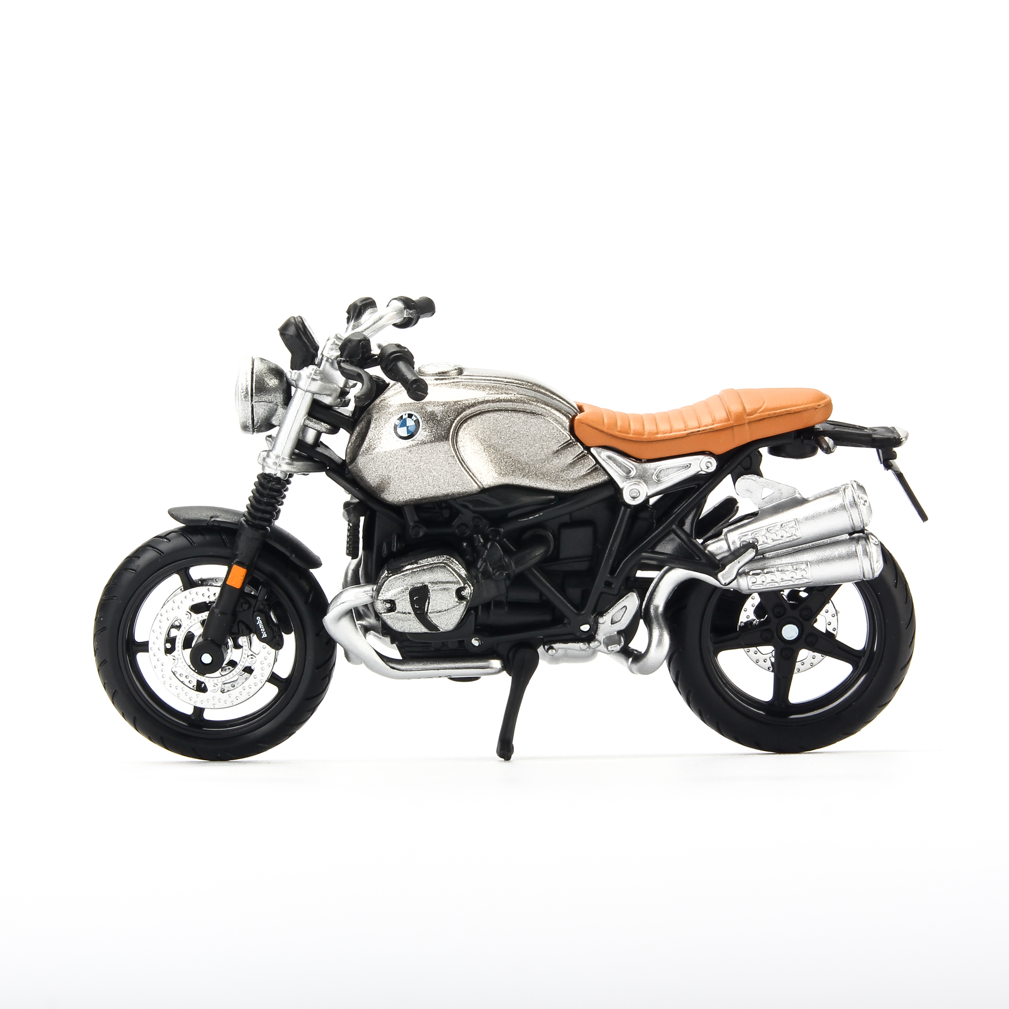 Mô hình xe mô tô BMW R Nine T Scrambler Silver 1:18 Maisto 20-18853