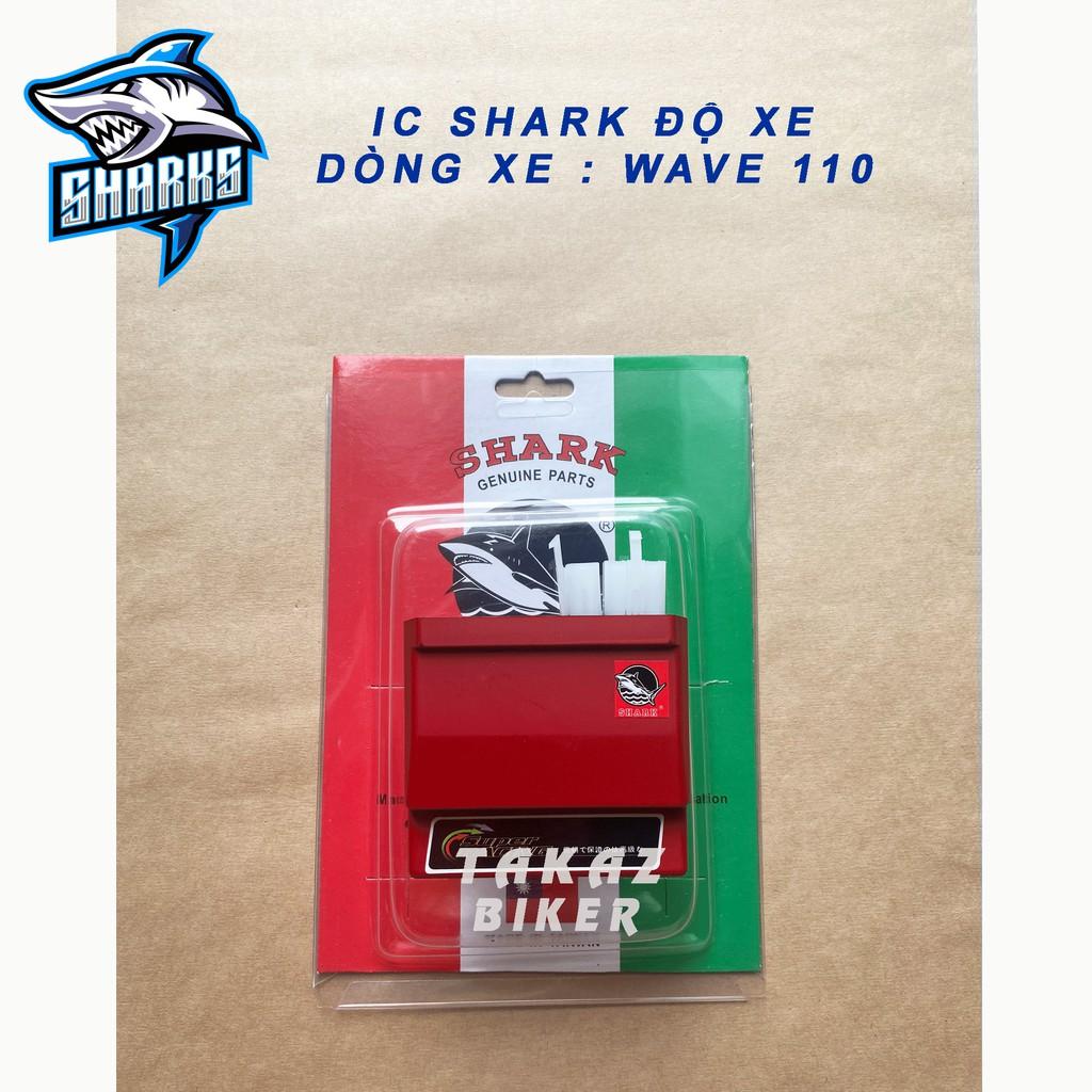 COMBO IC VÀ MOBIN SƯỜN SHARK MỞ TUA HONDA WAVE S110, RS110, RSX110 Xăng Cơ