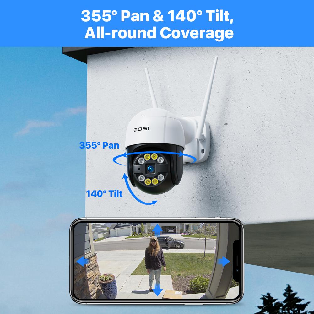 Hệ thống camera không dây 3MP của Zosi 8CH