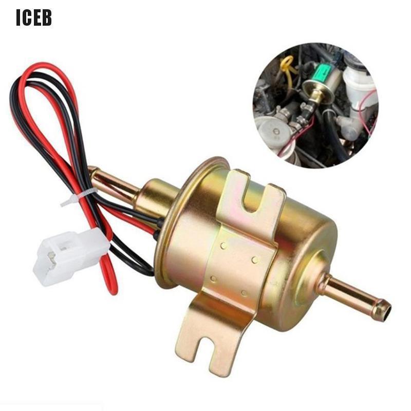 iceb New Gas Diesel Electronic Fuel Pump Inline Low Pressure electric fuel12V HEP-02A