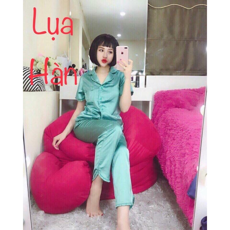 ( FreeSize 40kg đến 60kg ) Đồ Bộ Pijama Lụa Hàn Bèo TNQD