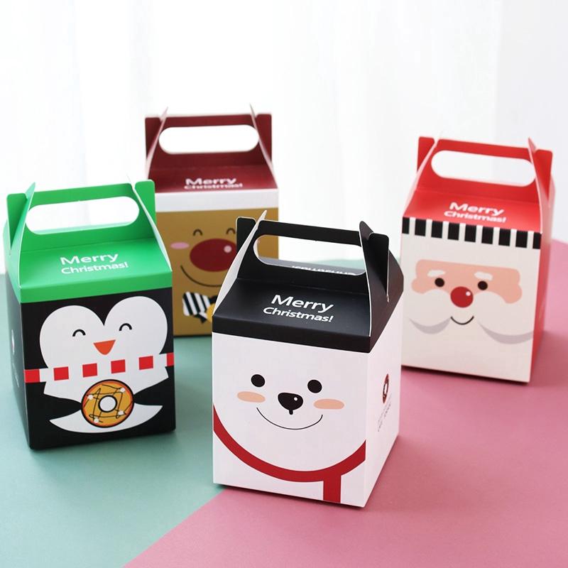 Hộp đựng quà bánh kẹo giáng sinh hình hoạt hình dễ thương
