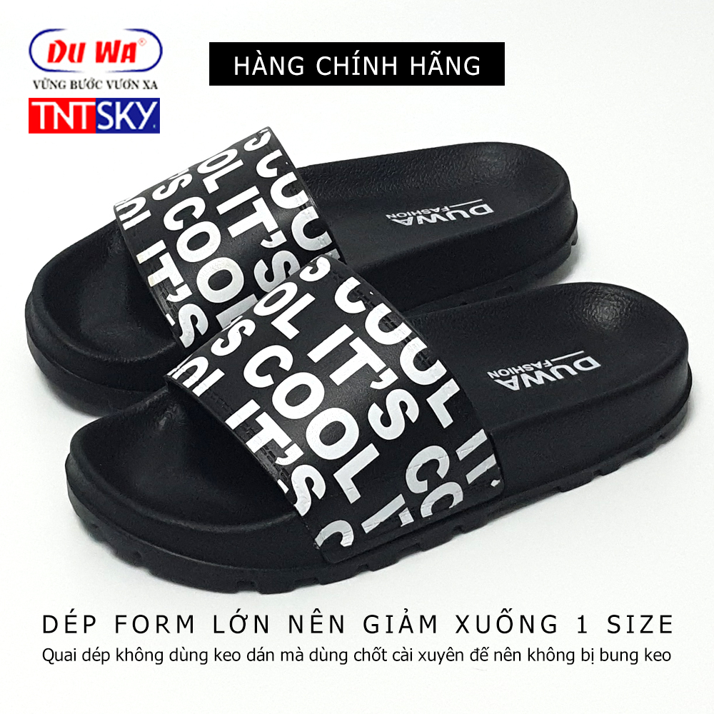 Hình ảnh Dép quai ngang nam, nữ siêu nhẹ DUWA - Hàng chính hãng - TK9056