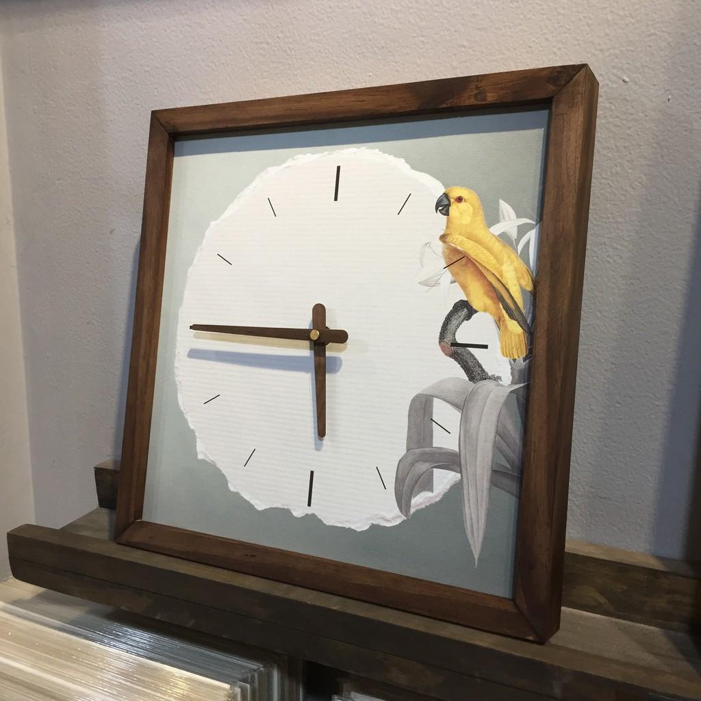 Đồng hồ treo tường gỗ Artclock C73