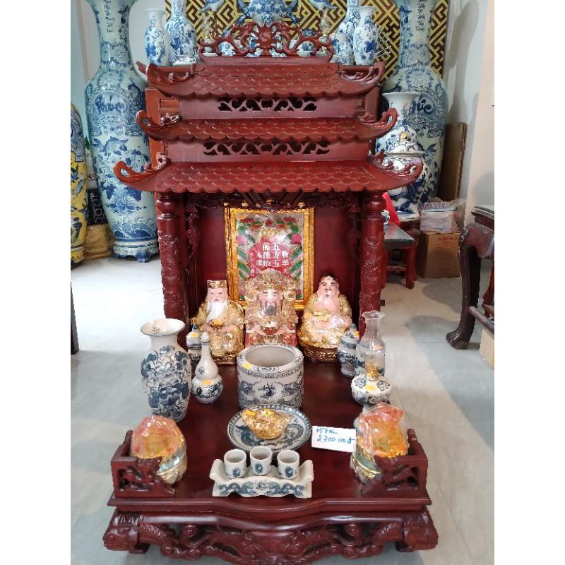Bộ đồ thờ ban thần tài mem rạn
