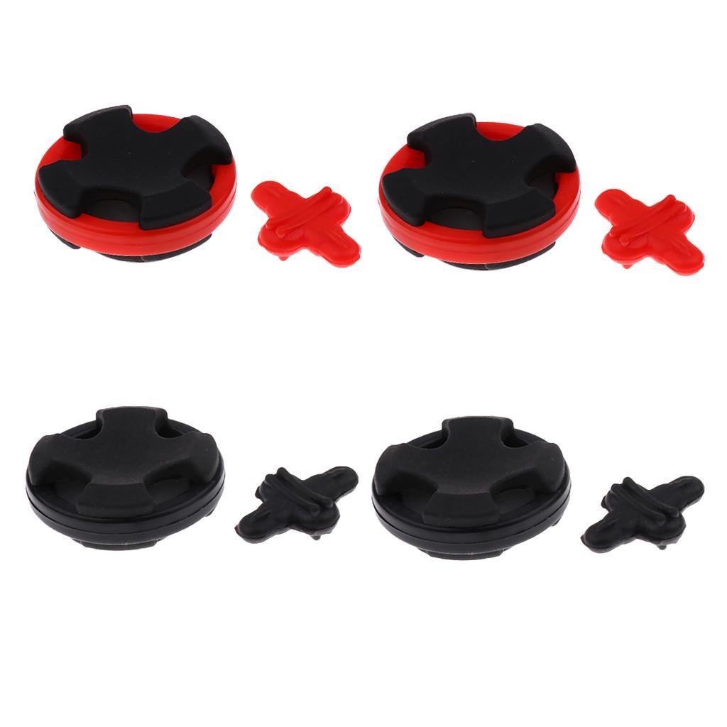 2xArchery Bow Stabilizer Vibration Absorber Silencer Dampeners Black