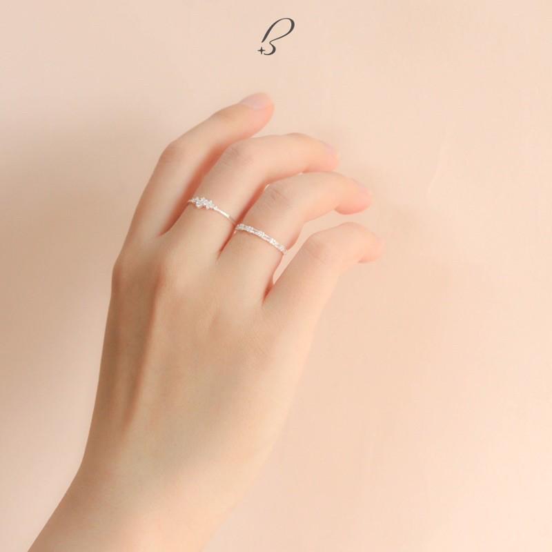 Nhẫn Blingit vòng nhiều hoa BIN282