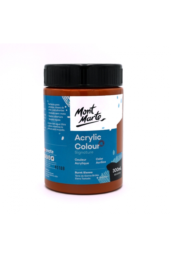 Màu Acrylic Mont Marte 300ml - Acrylic Colour Paint Signature 300ml