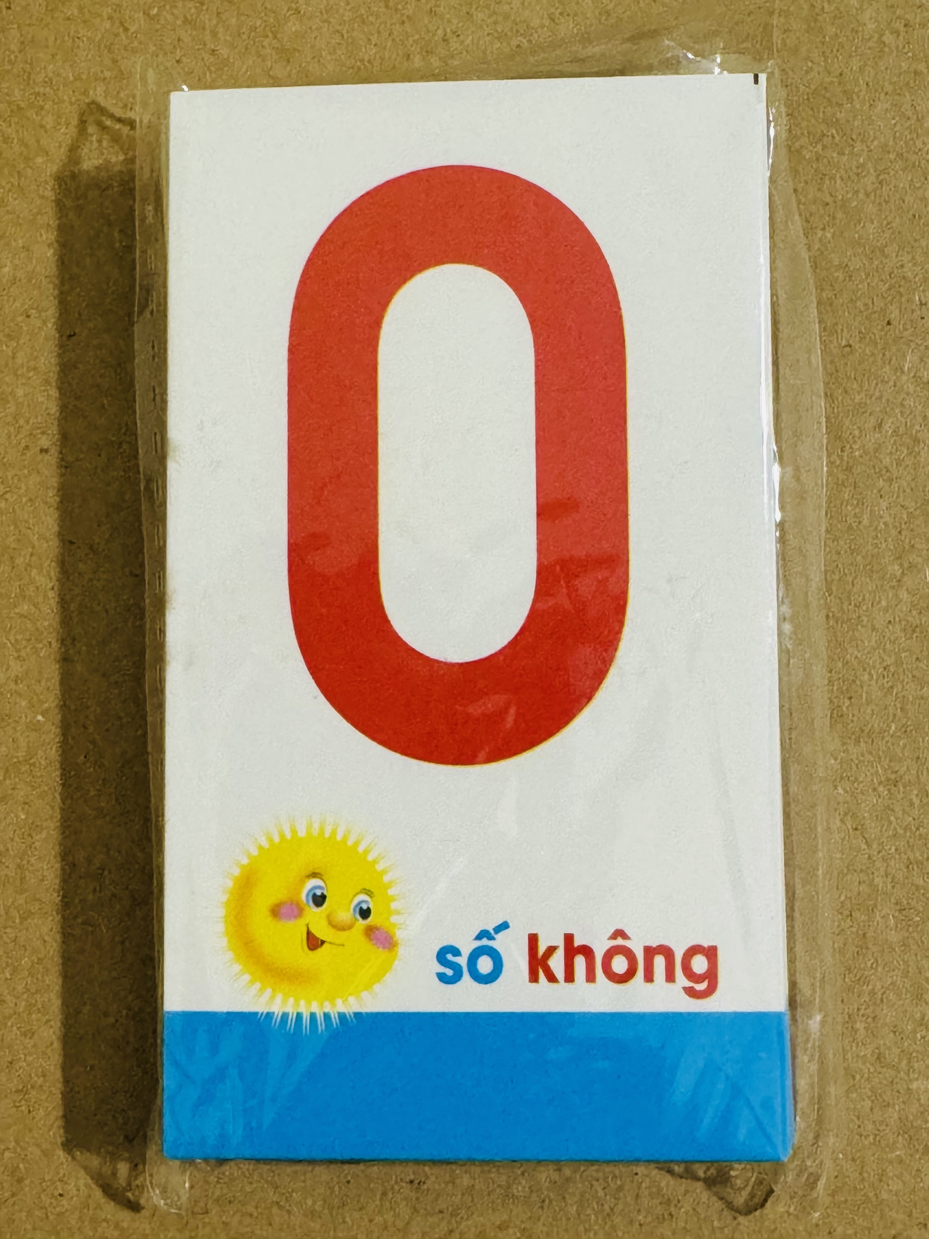 Bộ 44 Thẻ nhận biết Chữ Cái và Số dành cho cô và cháu (Thẻ chữ cháu)