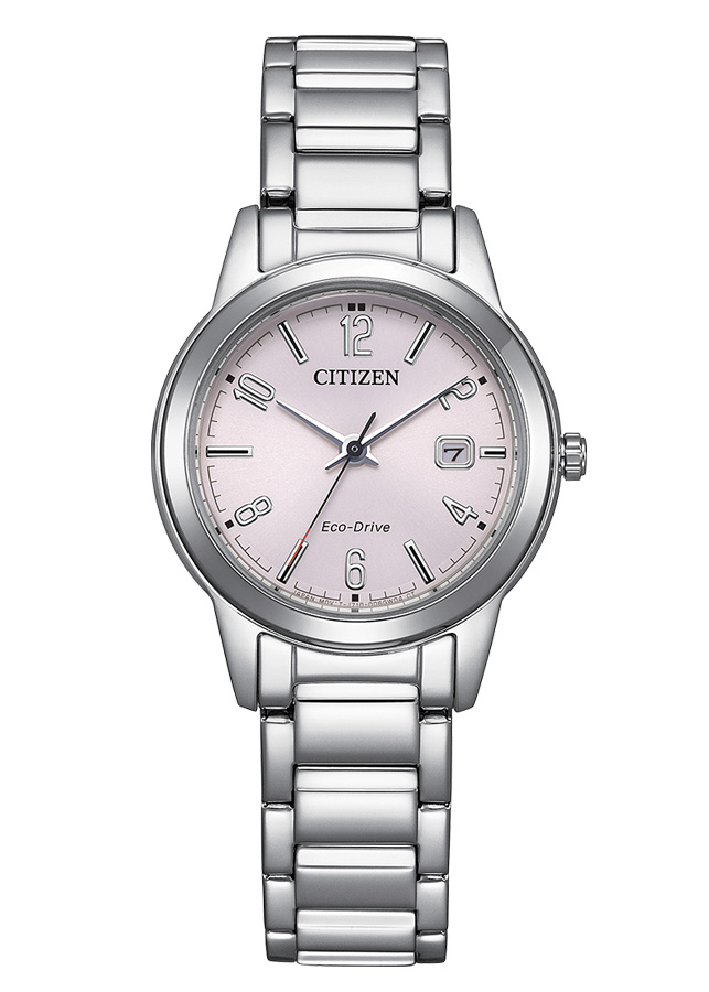 Đồng Hồ Nữ Citizen Eco-Drive Dây Thép Không Gỉ FE1241-71Z - Mặt Hồng (29.4mm)