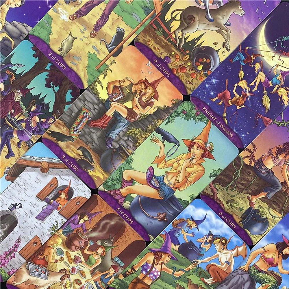 Bài Tarot Teen Witch Tarot Đá Thanh Tẩy