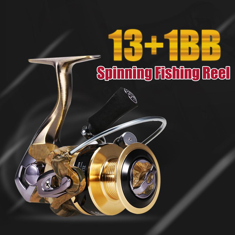 Cuộn quay câu cá Vòng bi quay 13+1