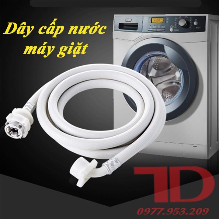 Dây cấp nước máy giặt đa năng - 1.5m, Cốc Lọc Cặn, Đầu Lọc Nước - Điện Lạnh Thuận Dung