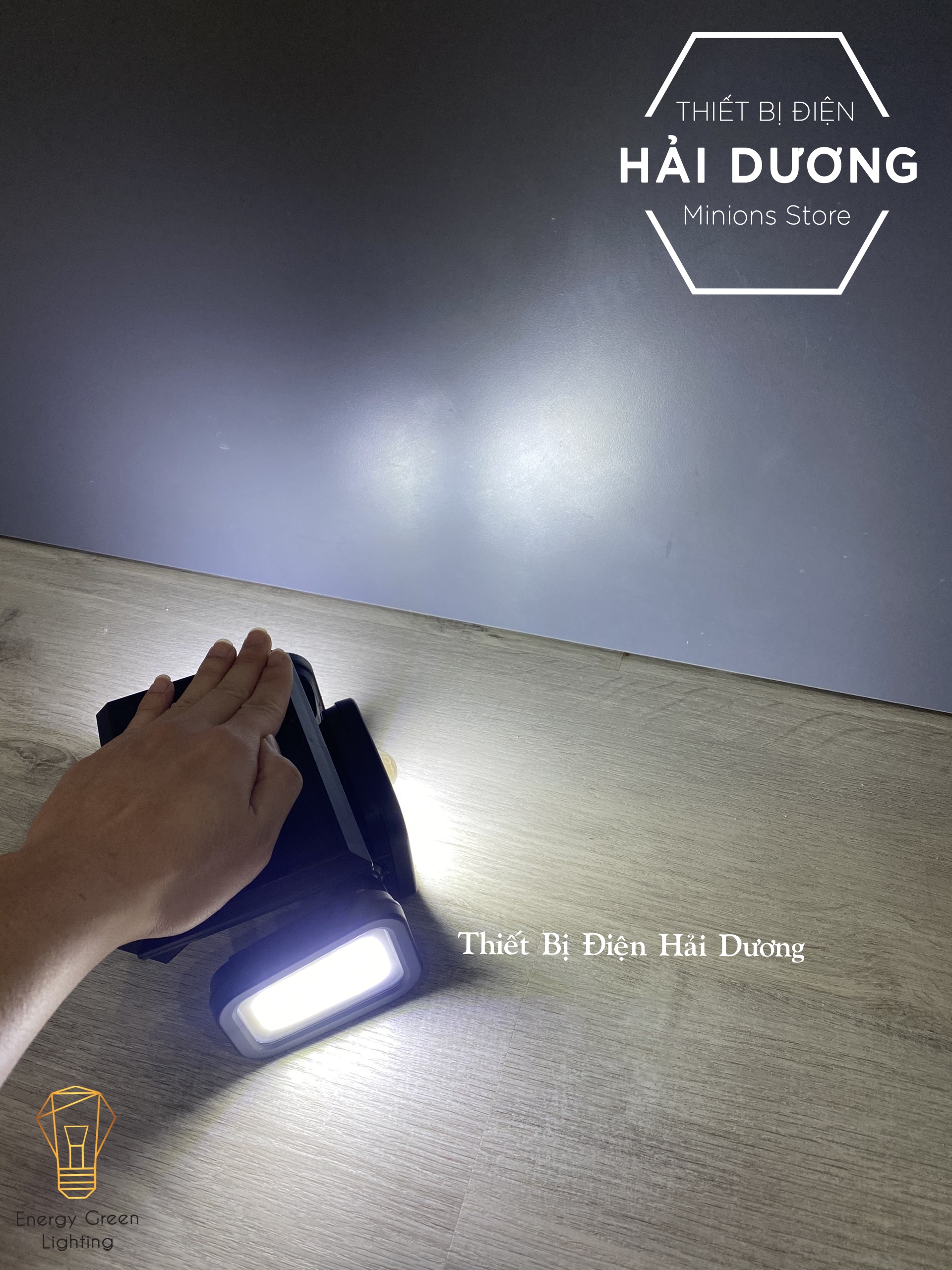Pha Led Năng Lượng Mặt Trời 3 Chiều NF-866 - TY05106 - Cảm Biến 3 chế Độ