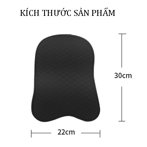 Gối tựa đầu xe ô tô cao cấp bảo vệ cổ, lưng, cột sống khi lái xe
