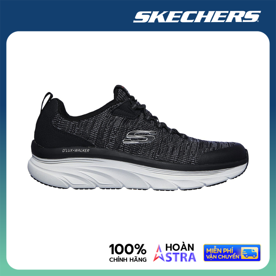 Skechers Nam Giày Thể Thao D'Lux Walker - 232045-BKW