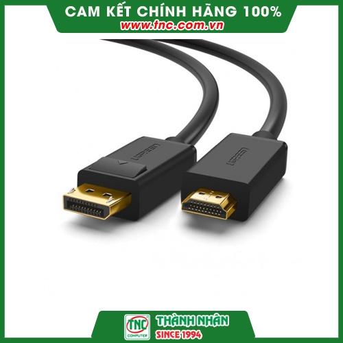 Cáp chuyển Displayport 1.2 to HDMI 4Kx2K Ugreen 10204 dài 5m- Hàng chính hãng.