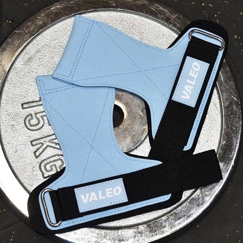 Găng Tay Tập Gym Trợ Lực VALEO {Tặng Tước Dây} Dây Kéo Lưng Lifting Straps Deadlift Tập Tạ Tập Xà Hàng Chính Hãng