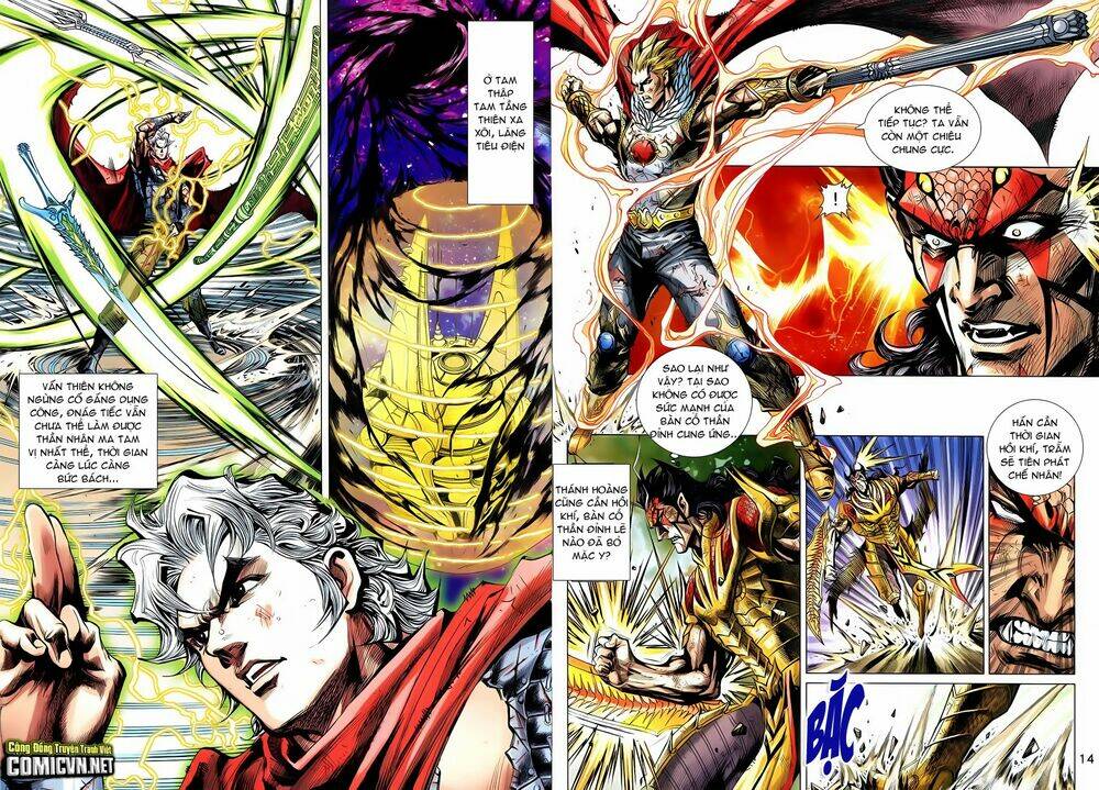 thần binh vấn thiên chapter 33 13