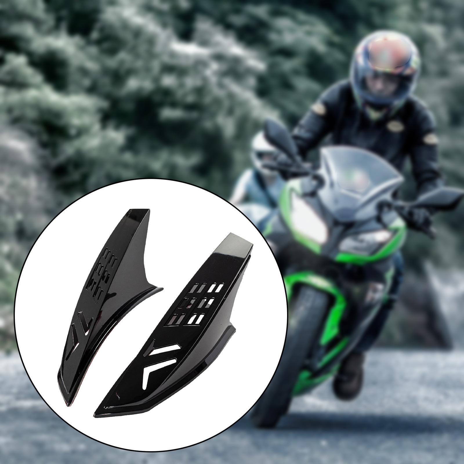 Motorcycle Ears Protective Decorative Parts Black