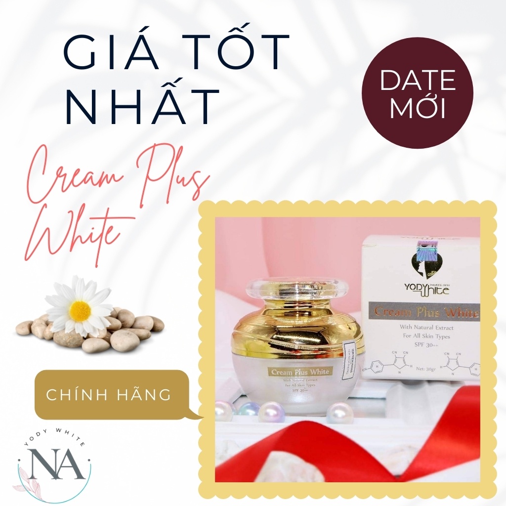 Kem chống nắng cho da nhờn yody white phương anh Cream Plus White - dưỡng trắng và bảo vệ da