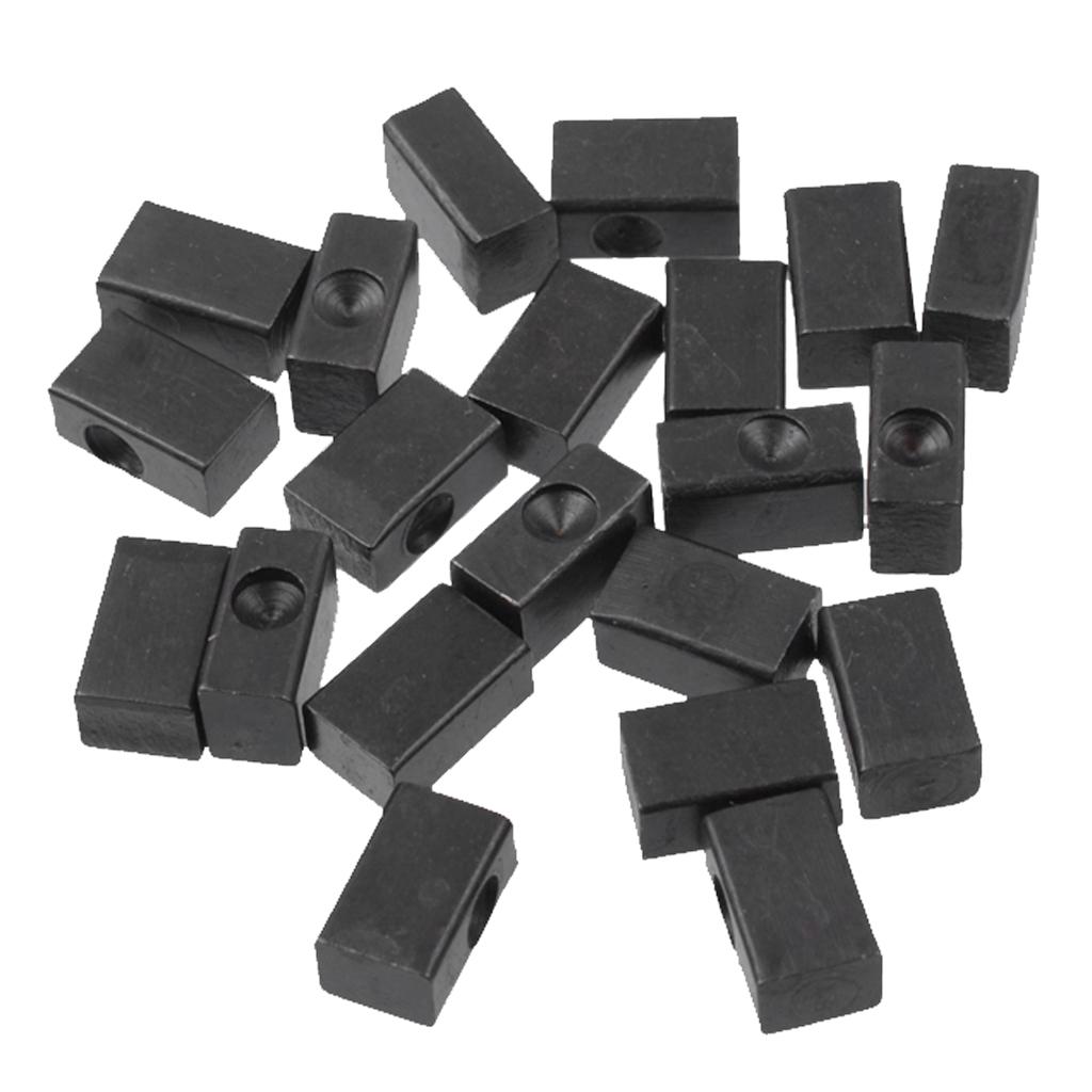 Sunnimix Gói 12 Kim Loại Dây Khối Sắt Cho Đàn Guitar Điện Thay Thế Linh Kiện