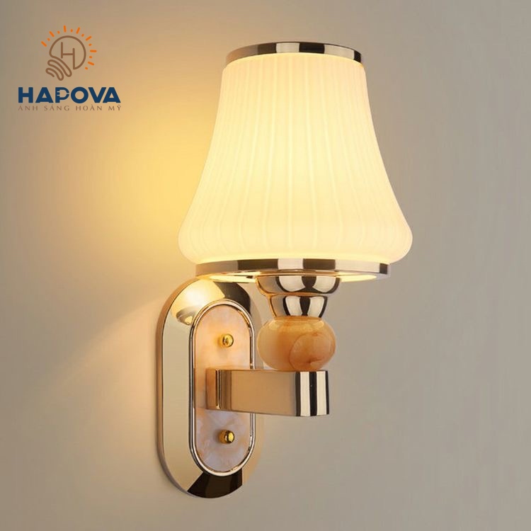 Đèn treo tường, đèn ngủ treo tường HAPOVA ZIBE 3356 Kèm bóng LED chuyên dụng