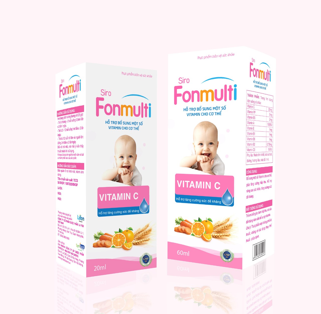 Bổ dung Vitamin, nâng cao sức đề kháng cho bé - Fonmulti 20ml loại nhỏ giọt