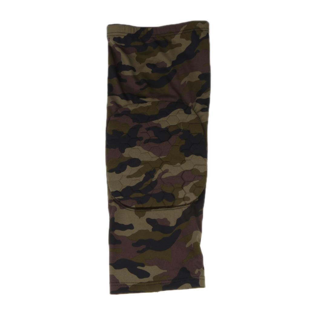 Knee Pad Brace Leg Shin Calf Guard Compression Sleeve for Basketball Volleyball Football Sports Cycling M/L/XL