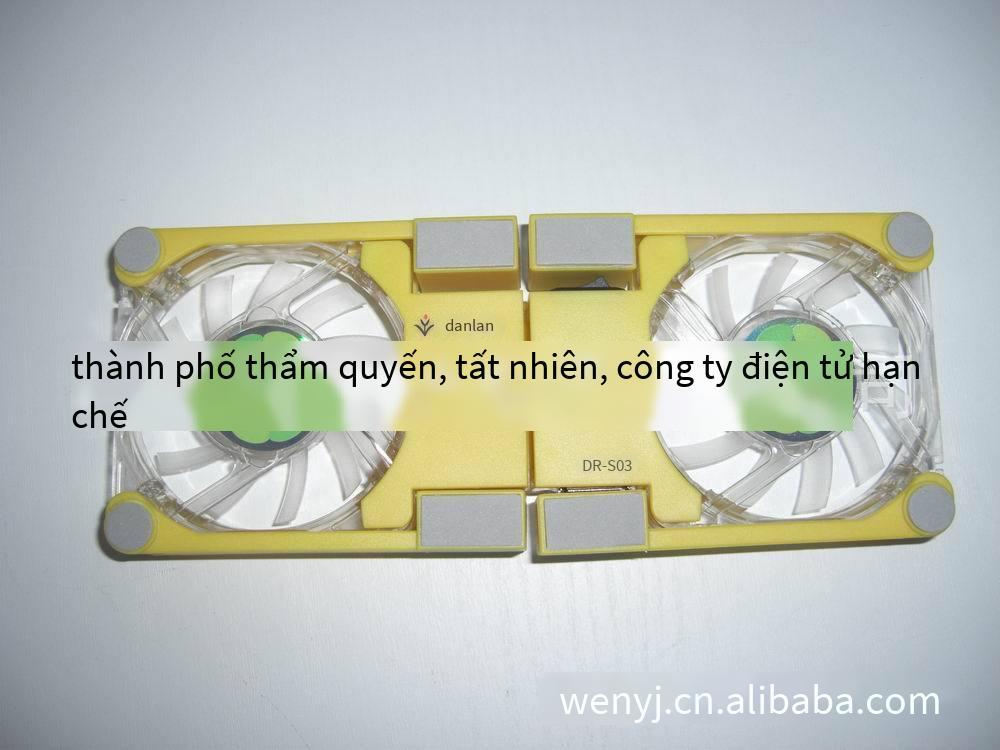 Giá thấp nhất Máy làm mát máy tính xách tay mini có thể gập lại được chiếu sáng bằng đèn LED Phong cách Đế làm mát gấp nhỏ