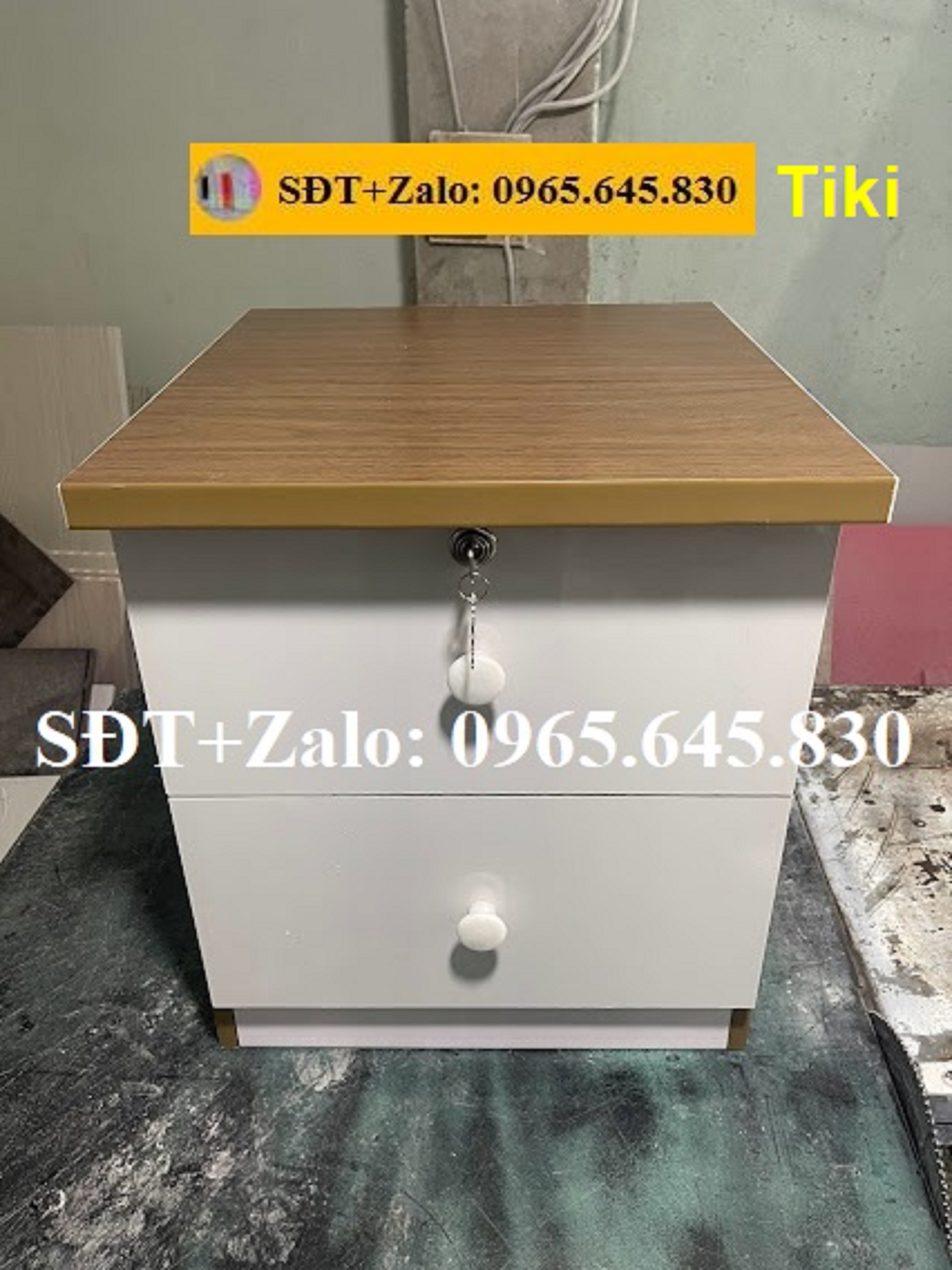 Tủ, Kệ Đầu Giường Nhựa Đài Loan Cao 48cm Ngang 42cm 888