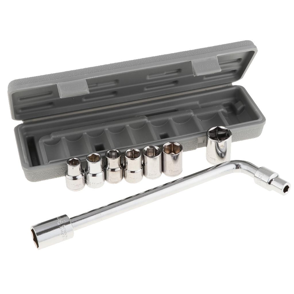 Metal Wrench Socket Set Car Tools For Automotive Motorcycle Repair