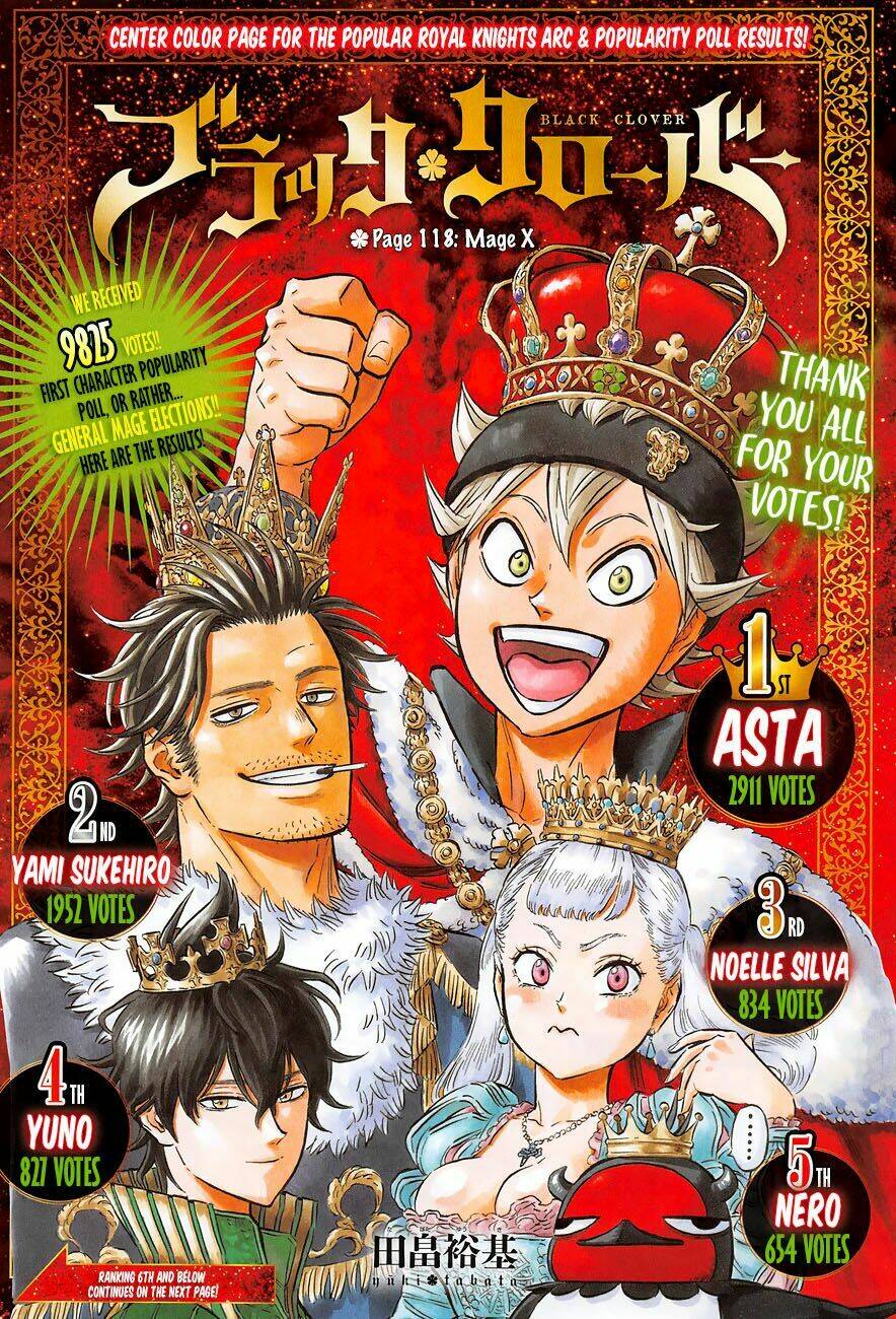 black clover - pháp sư không phép thuật chapter 118 2