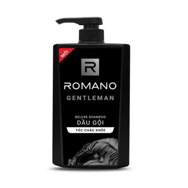 Combo dầu gội và sữa tắm Romano Gentlemen 650g*2 tặng kèm lăn khử mùi 40ml
