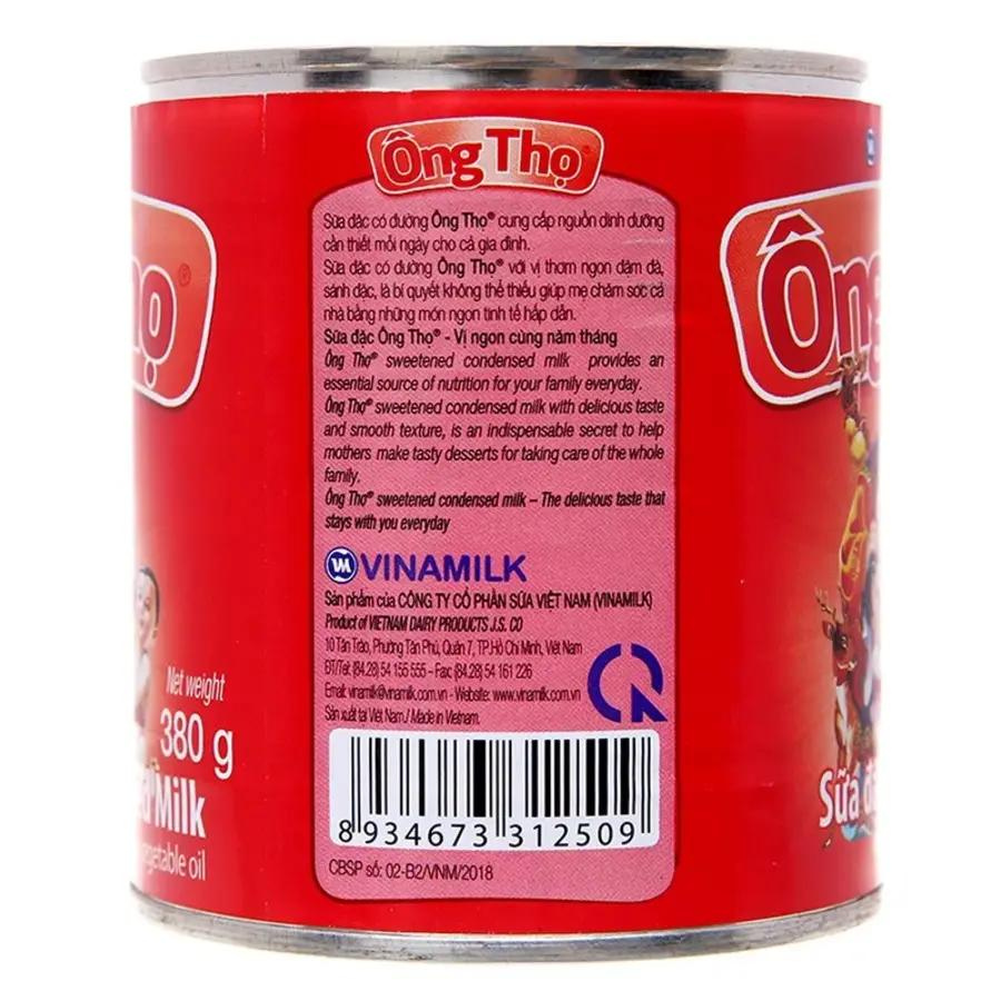 Thùng 48 sữa đặc có đường Ông Thọ đỏ - Hộp thiếc 380g