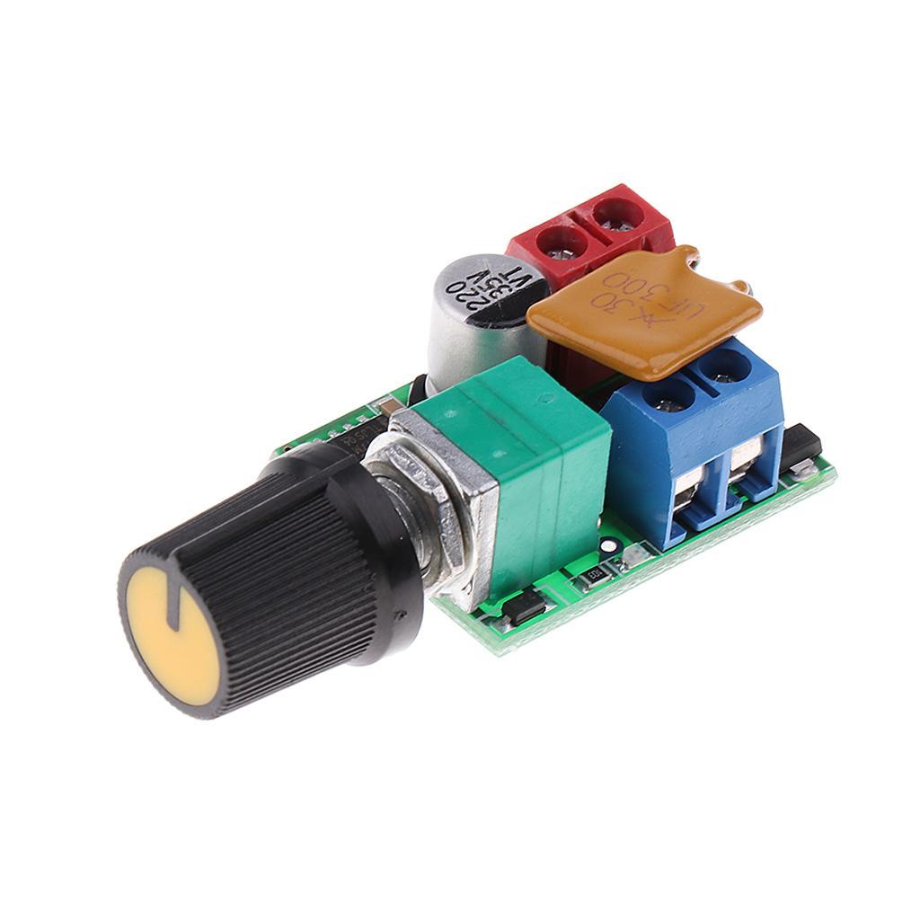 5PCS DC Motor PWM Speed Controller 3V-35V 90w Speed Control Switch LED Dimmer Modules PWM Frequency 10