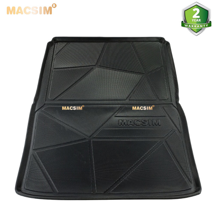 Thảm lót cốp Mercedes S Class 2022+ nhãn hiệu Macsin chất liệu tpv cao cấp màu đen