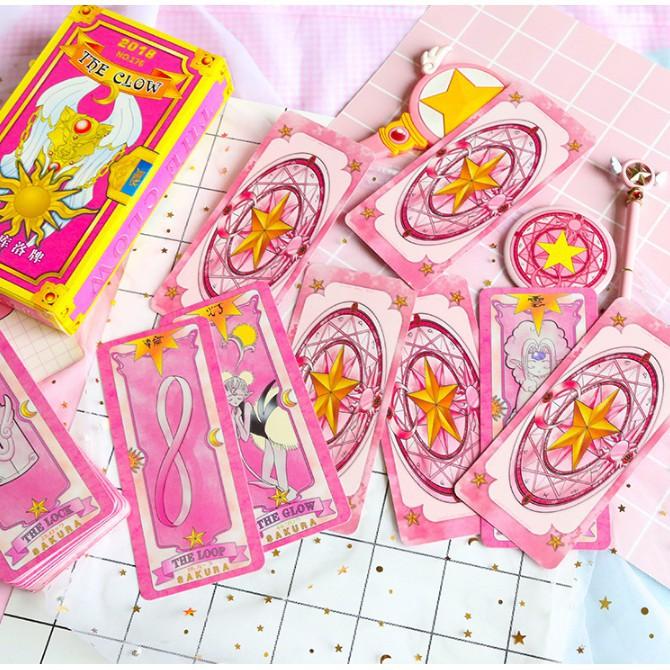 Bộ bài Tarot Clow card/Cardcaptor Sakura/KINOMOTO SAKURA Abán x0ng