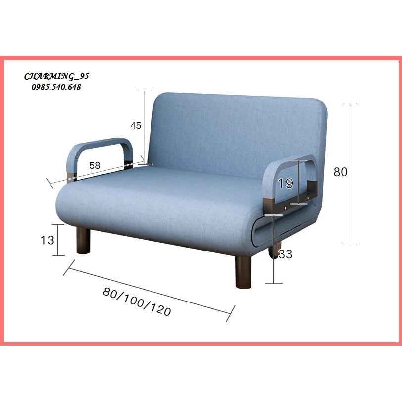 1.GSFDN1.2 sofa giường gấp gọn 120cm - Ghế sofa giường đa năng