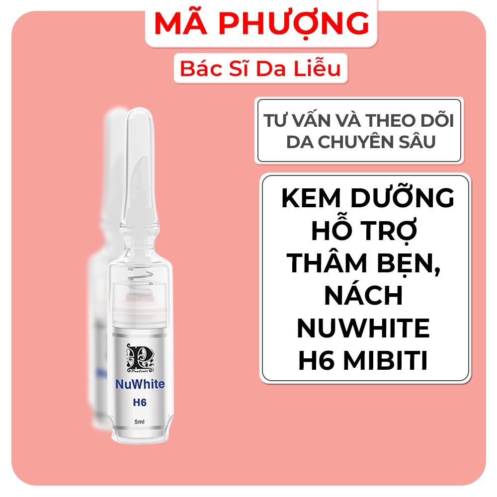 Kem giảm Thâm Nách,Làm hồng n.hũ hoa,môi,v.ùng k.ín MIBITI PRUDENTE NUWHITE V1, H6, N1, L1A - Bác sĩ Mã Phượng