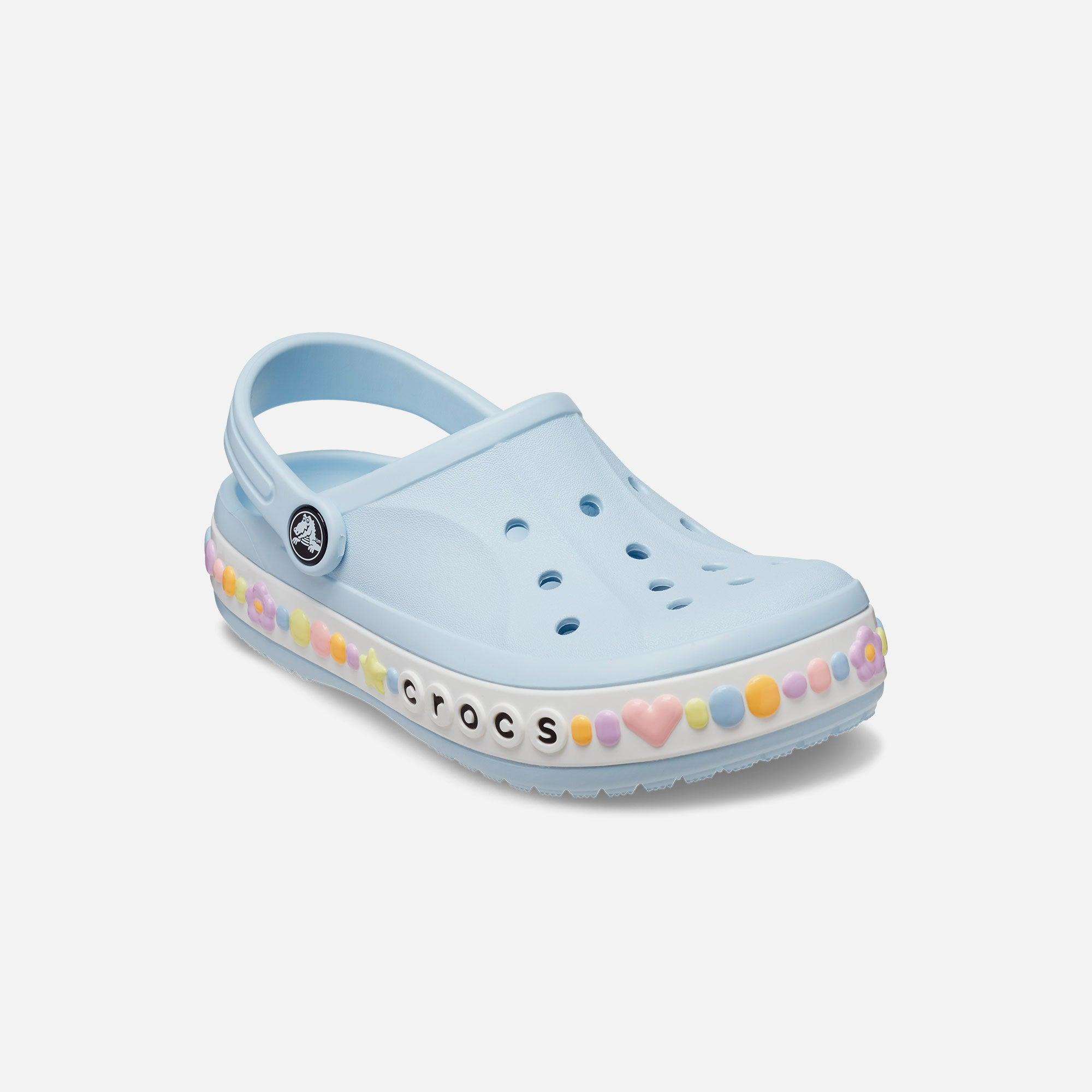 Giày lười trẻ em Crocs Bayaband Charm Band - 208101-4JQ