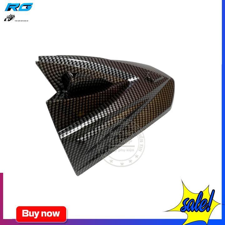 Ốp Đầu Cho Xe Ex150 Mẫu Sừng Cacbon Ngắn