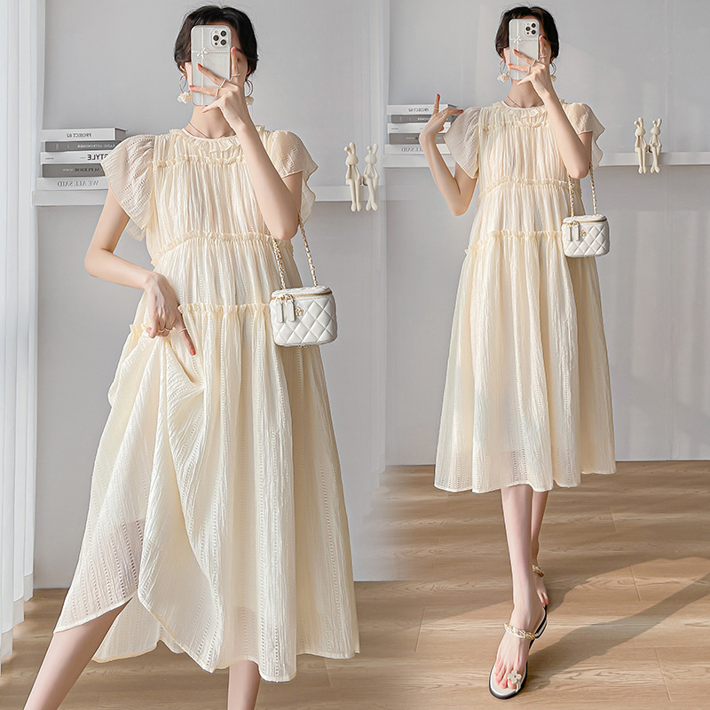 đầm bầu xuông bồng bềnh xinh xắn mùa hè hàng qc0416-01