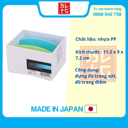 Hộp Đựng Vật Dụng Chia Ngăn - Nội Địa Nhật Bản