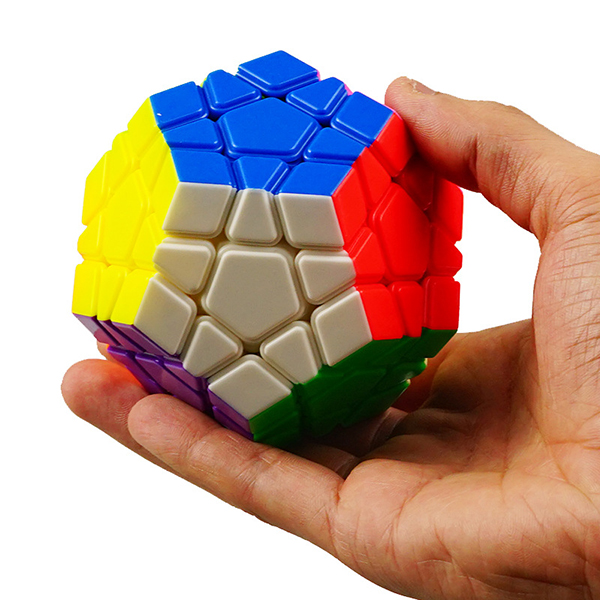 Rubik Megaminx Stickerless 12 mặt 3x3 Đồ Chơi Giáo Dục Thông Minh
