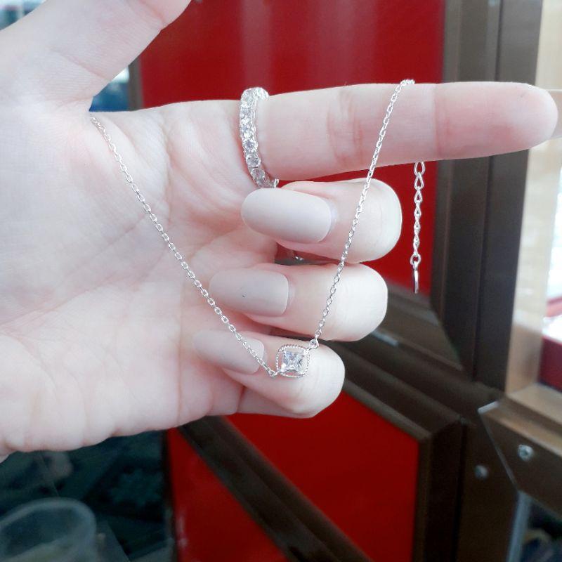 Lắc Tay Bạc Đính Đá Cao Cấp YN JEWELRY SL